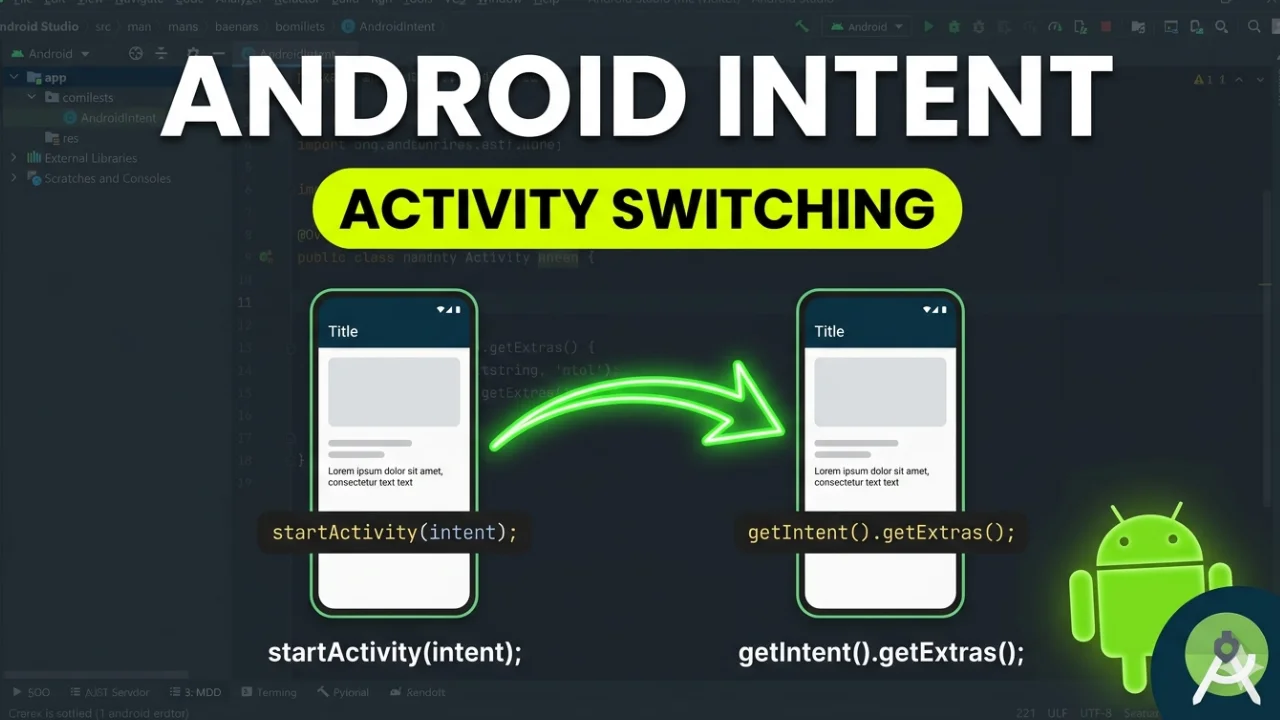 Android Intents Guide: Master Screen Navigation and Data Sharing