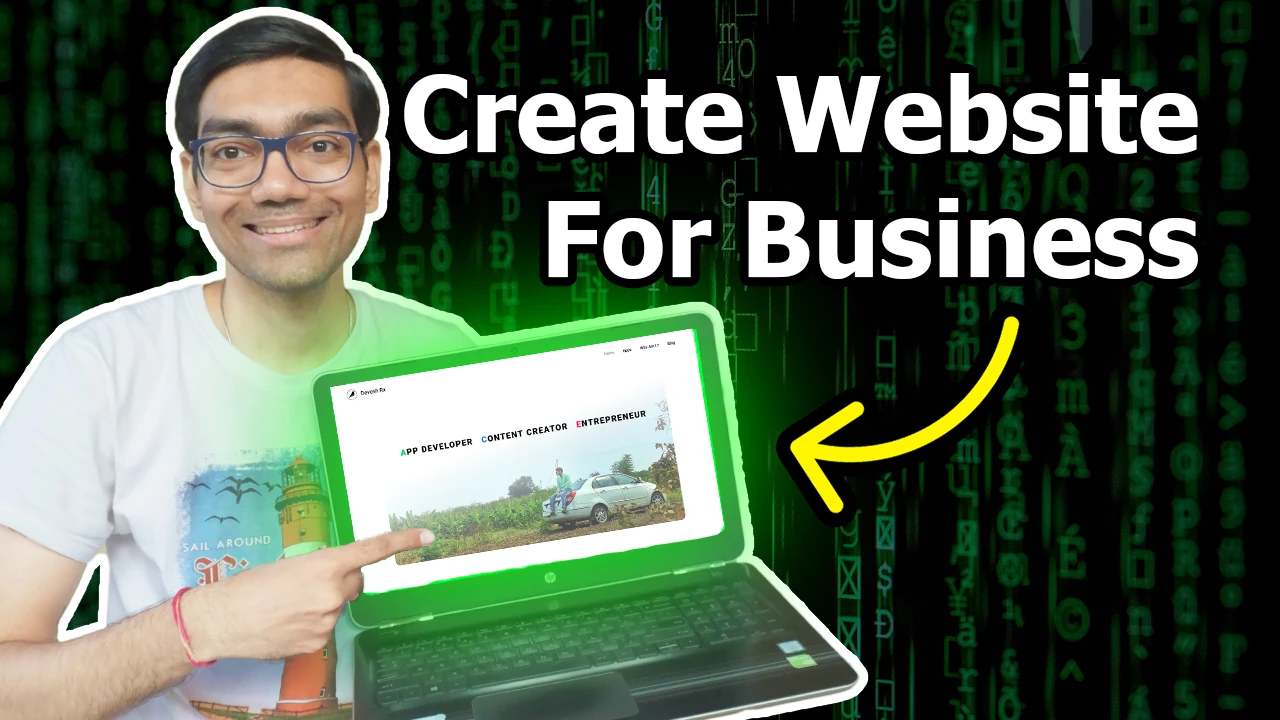 How to Create Website for your Business ?